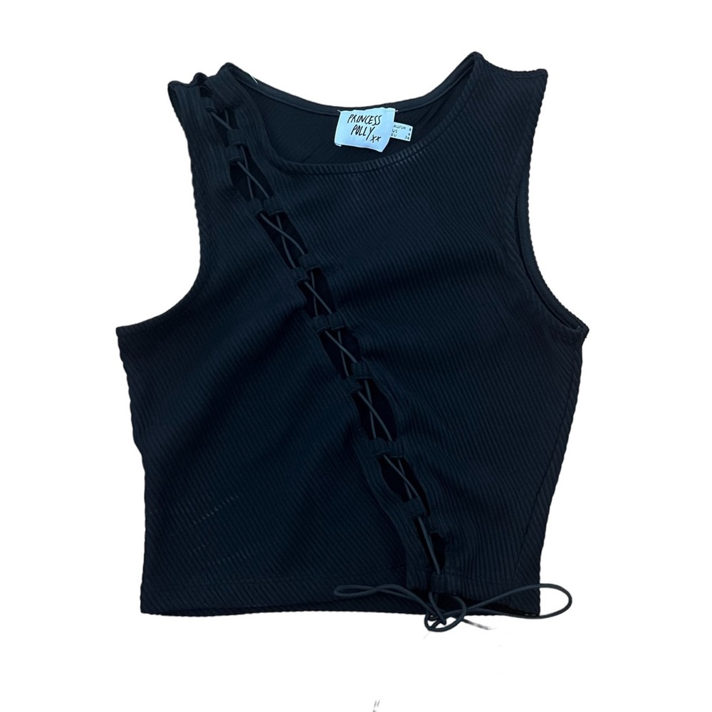 Princess Polly Lace Up Crop Top